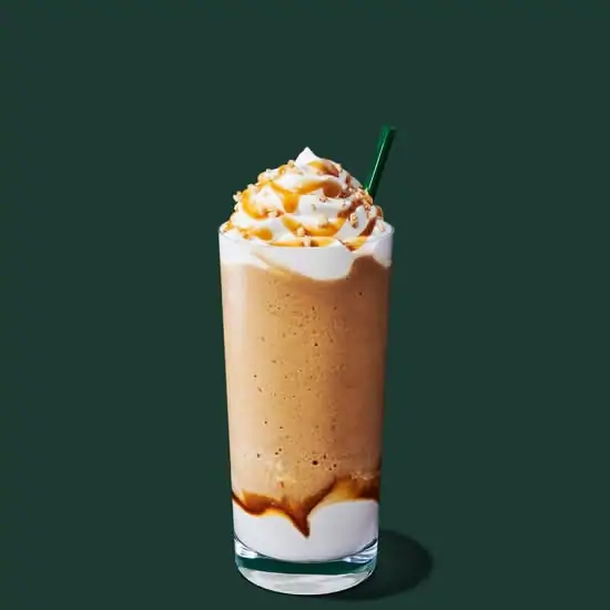 Caramel Ribbon Crunch Frappuccino Blended Beverage