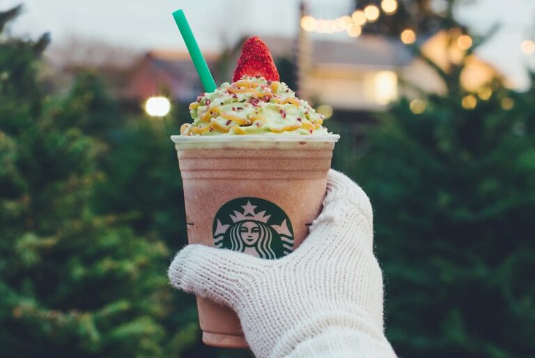 Starbucks Christmas Menu