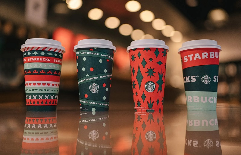 Starbucks Christmas Menu with Prices