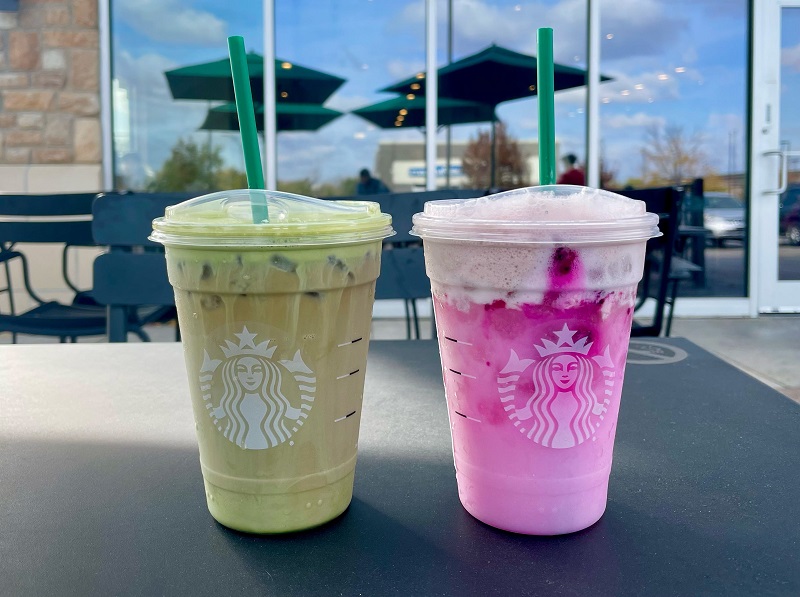 Starbucks Drink Menu with prices