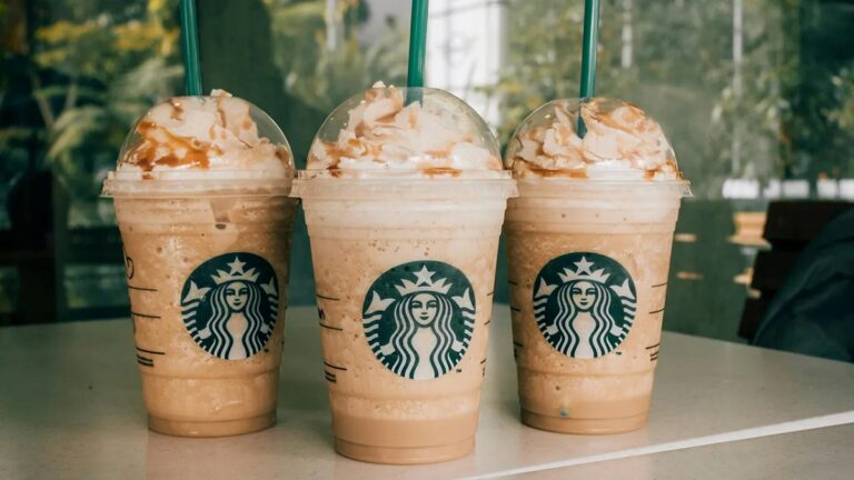 Starbucks Frappuccino Menu