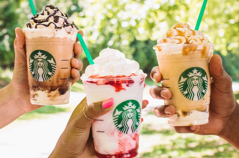 Starbucks Frappuccino Menu with Prices