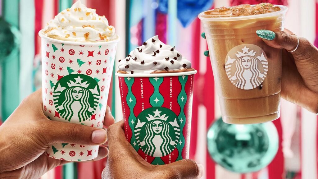 Starbucks Holiday Menu