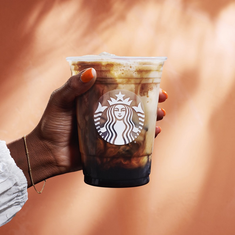 Starbucks Iced Brown Sugar Oatmilk Shaken Espresso