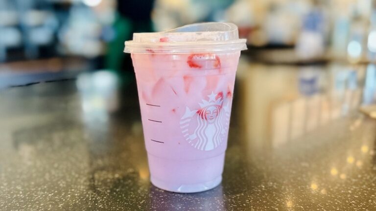 Starbucks Menu Pink Drink