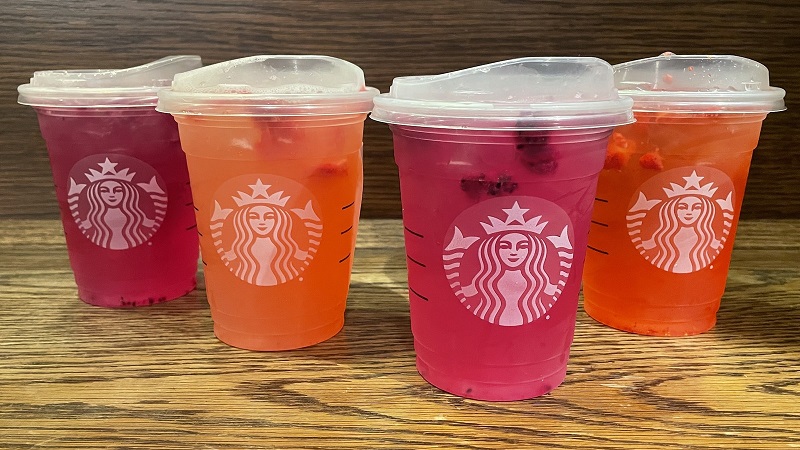 Starbucks Refreshers Menu with Prices