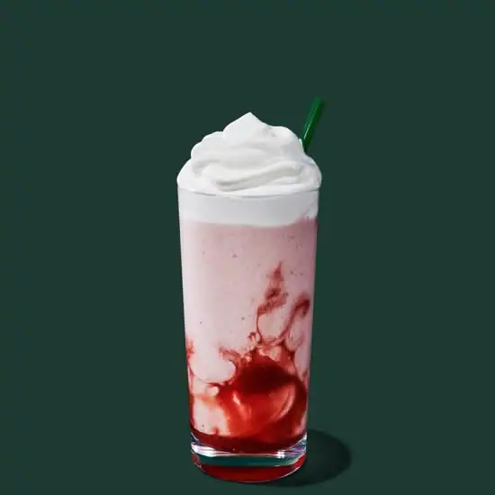 Strawberry Crème Frappuccino® Blended Beverage